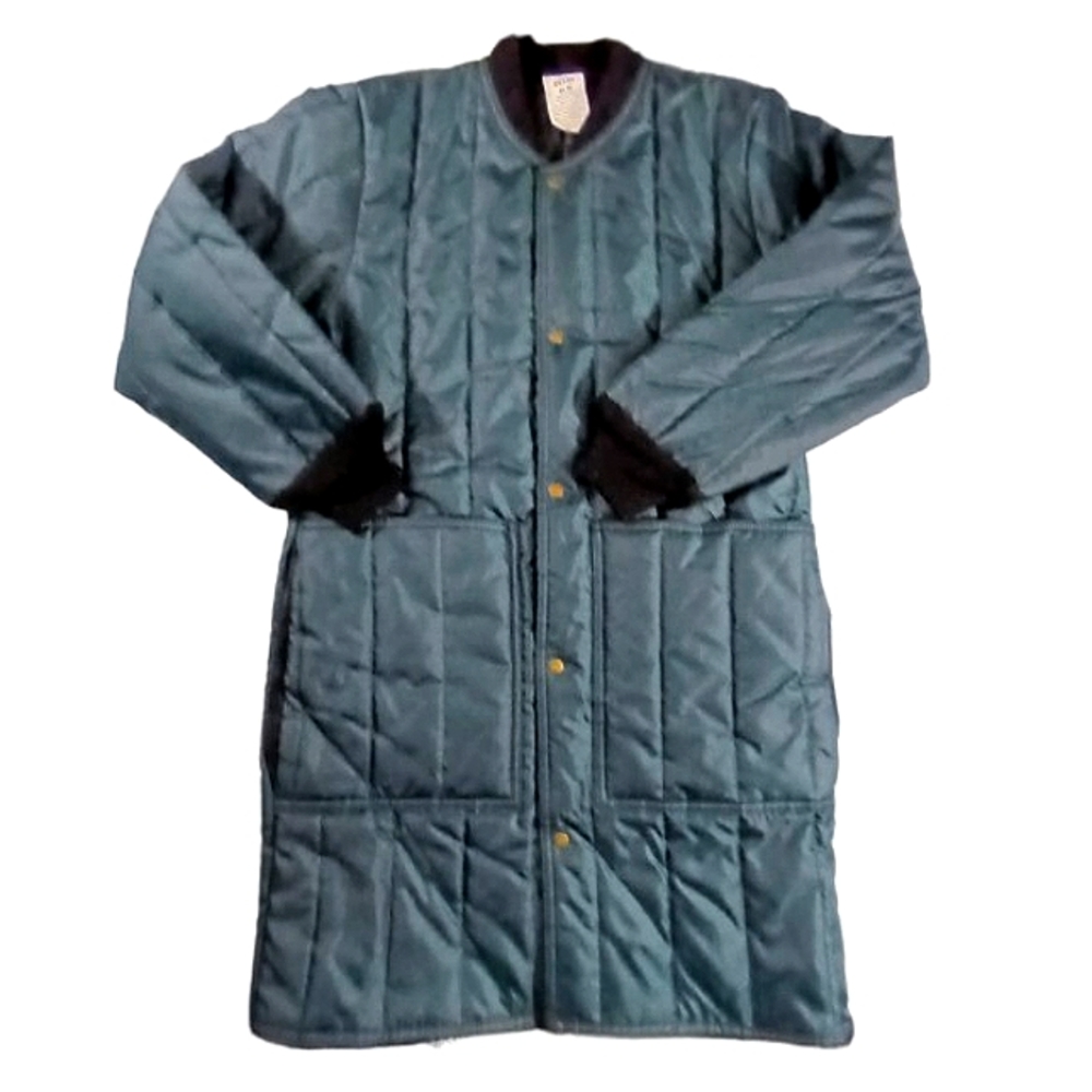 RefrigiWear Econo-Tuff® Frock 0934R Quilted Long Jacket Cold Weather Gear Medium